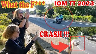 Isle of Man TT 2023  Best Moments IOMTT crash Reaction Best save [upl. by Eirrac591]