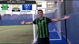 Georgia State vs Marshall Soccer Highlights [upl. by Novets]