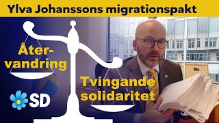 EUs nya Migrations och asylpakt lanserad [upl. by Aninay]