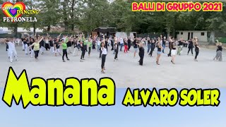 MANANA Alvaro soler balli di gruppo 2021coreografia Petronela Calciu TUTORIAL [upl. by Leemaj]