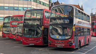 London Buses amp Trams at West Croydon amp East Croydon 290824 [upl. by Azriel685]