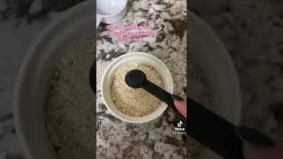 Make Baked Oats With Me   TikTok  kyliesied [upl. by Hutchison]