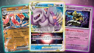 PALKIA DUSKNOIR GRENINJA il nuovo incredibile mazzo di cui nessuno sta parlando  Pokemon TCG Deck [upl. by Hardwick]