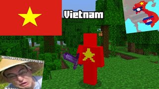 Indochina Countries Portrayed By Minecraft [upl. by Ikilisav627]