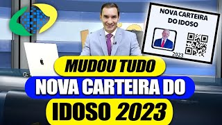 SURPRESA na CONTA NOVA CARTEIRA do IDOSO LIBERA vários BENEFÍCIOS  VEJA AGORA como FAZER a SUA [upl. by Ulla83]