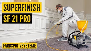 SuperFinish SF 21 Pro  Kleinste WAGNER Membranpumpe  WAGNER [upl. by Notlrahc]