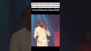 Dunsin Oyekan  Judah Chant🔥  Rebooth Camp 25  The Inspiration Behind the Fire 🔥 [upl. by Ierdna]