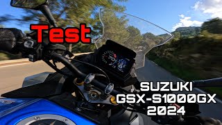 SUZUKI GSXS1000GX 2024 ⛰️ TEST 🚄 [upl. by Derward]