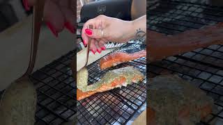 Easy Smoked Salmon  Oklahoma Joes®️ [upl. by Yelahs]