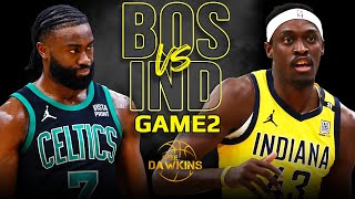 Boston Celtics vs Indiana Pacers Game 2 Full Highlights  2024 ECF  FreeDawkins [upl. by Artcele275]