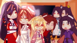 TGCF react to Hualian  1  Gacha Club [upl. by Ellette]