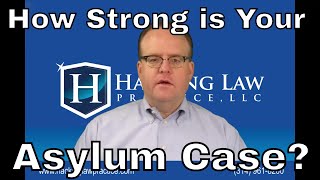 What makes an asylum case weak or strong [upl. by Dviad]