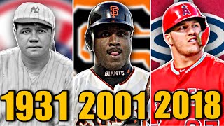 Each MLB Teams Best Season for a Hitter [upl. by Stila747]