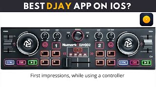 I tested this DJ app on my iPhone and iPad and I’m impressed  Djay with Launchpad DJGO2 controller [upl. by Celik13]