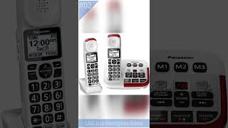 TOP 03 Best Cordless Phones for Hard of Hearing 2022 [upl. by Lorena]