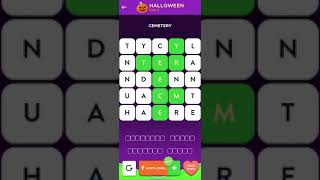 Wordbrain 2 Halloween Event Day 5  Wordbrain 2 Answers [upl. by Dhiman]