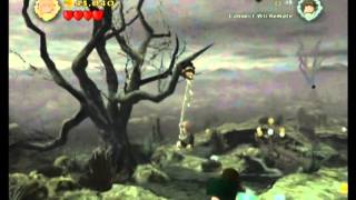 LEGO Lord of the Rings Walkthrough Part 8  The Two Towers The Dead Marshes [upl. by Elwira]