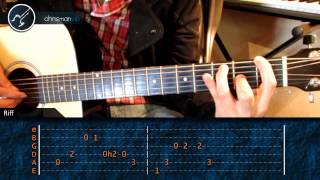 Cómo tocar quotCalifornicationquot de Red Hot Chili Peppers en Guitarra HD Tutorial  Christianvib [upl. by Clyde]