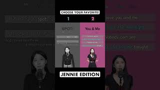 🍿 Popcorn duet Compilation Choose your favorite 🤔 shorts Jennie [upl. by Eerdna]