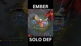 Ember Spirit Solo Def  Rampage [upl. by Eisak]