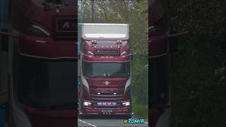 DAF XF  Asset Alliance Group  Truckfest Lincoln arrivals [upl. by Eissak]