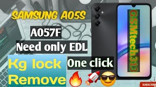 Samsung A057F KG Lock Remove🔥🤫💪  Easy Knox Guard Lock Bypas🏌️🥳💃  GSMtech313 [upl. by Hendrickson407]