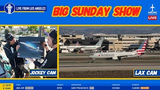 🔴LIVE LAX PLANE SPOTTING Watch Arrivals and Departures LIVE [upl. by Llekim]