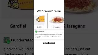 Gardfiel vs lasagan memes voiceimpressions comicdub voiceover [upl. by Hodge]