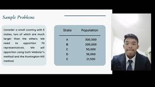 Huntington Method  Math 101 Reporting [upl. by Nohtanoj]