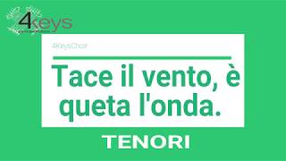 I DUE FOSCARI  Tace il vento  TENORI [upl. by Anit]