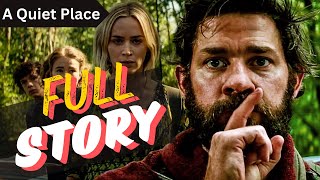 A Quiet Place 2018 Movie Surviving in Silence moviestory fullmovie [upl. by Eanahs798]