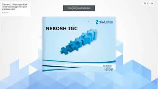 Nebosh IGC Online class IG1 Session March 20th 2024 [upl. by At]