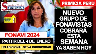 Fonavi 6680 lo último nuevo grupo cobrará esta semana 4 de enero un adicional se va a incorporar [upl. by Thisbee929]