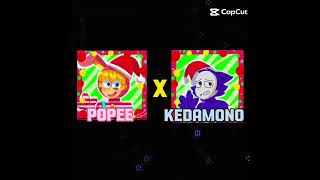 popee x kedamono popkedapopeetheperformer popeekedamono [upl. by Ahsinrat]