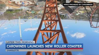 Copperhead Strike is coming to Carowinds and Alexa has a preview of the exciting new roller coaster [upl. by Nelaf]