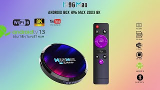 TV box androi 13 đầu tiên tại Việt Nam H96Max RK3528 Ram 4G WIFI 6 Bluetooth 50 bộ nhớ 32G [upl. by Yaras84]