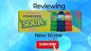 Powerade Review reaction review [upl. by Llebiram]