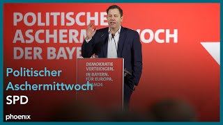 Politischer Aschermittwoch der SPD am 140224 [upl. by Aicnilav]