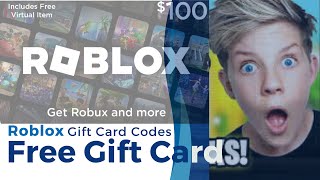 Roblox Gift Card Codes  How To Get Free Roblox Gift Card Codes GOALS FOR 2024 [upl. by Adnerad]