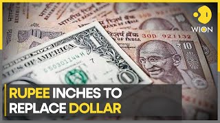 Rupee inches to REPLACE DOLLAR in global trade 18 countries agree on rupeetrade mechanism  WION [upl. by Lorre]