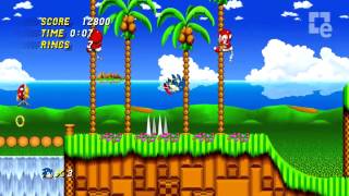 Sonic the Hedgehog 2 HD Remake no oficial gameplay [upl. by Noryv]