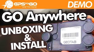 Geotab GO Anywhere Unboxing amp Map demo [upl. by Winther]