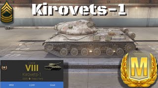 Kirovets1 Ace Tanker Battle World of Tanks Console [upl. by Jariah]