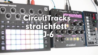 CircuitTracks Streichfett J6  Original  Jam [upl. by Ennairak]