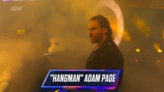 quotHangmanquot Adam Page Entrance  AEW Dynamite October 02 2024 [upl. by Tirrag]