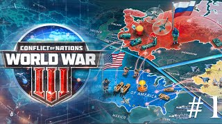 Conflict of Nations World War 3  Gameplay Columbia 1 [upl. by Rooney]