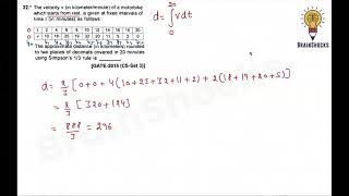 GATE Engg Maths Previous Year  Numerical Integration  Part 5  Rajat Kumar AIR 5 GATE 2023 ECE [upl. by Perseus761]