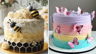 Top 100 Oddly Satisfying Cake Decorating Compilation  Awesome Cake Decorating Ideas 9 [upl. by Rooke614]