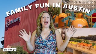 Fun kids activities at The Thinkery Austin TX Family Trip [upl. by Kline]