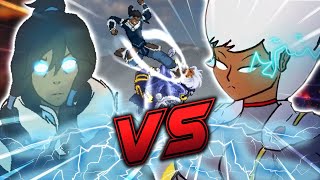 Korra VS Storm BATTLE of the ELEMENTS Avatar VS Marvel XMen  DEATH BATTLE [upl. by Dorelia]